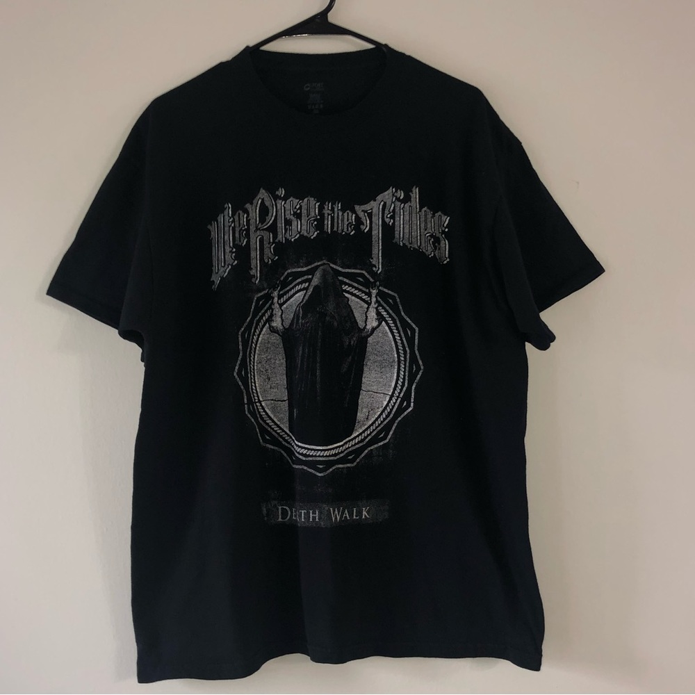 We Rise the Tides Death Walk 2X Black T-shirt